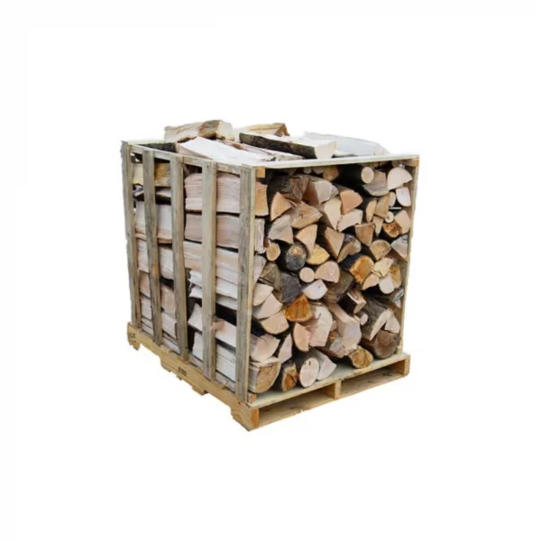 Minucci – Bois de chauffage en bûches de 33 cm, palette de 600 kg